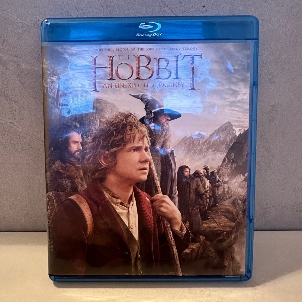 The Hobbit: An Unexpected Journey (Blu-ray/DVD, 2013, 3-Disc Set)